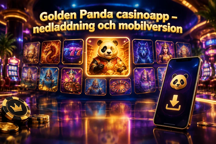 Golden Panda casinoapp - nedladdning och mobilversion