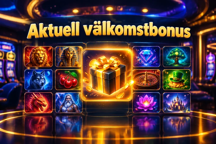Aktuell välkomstbonus