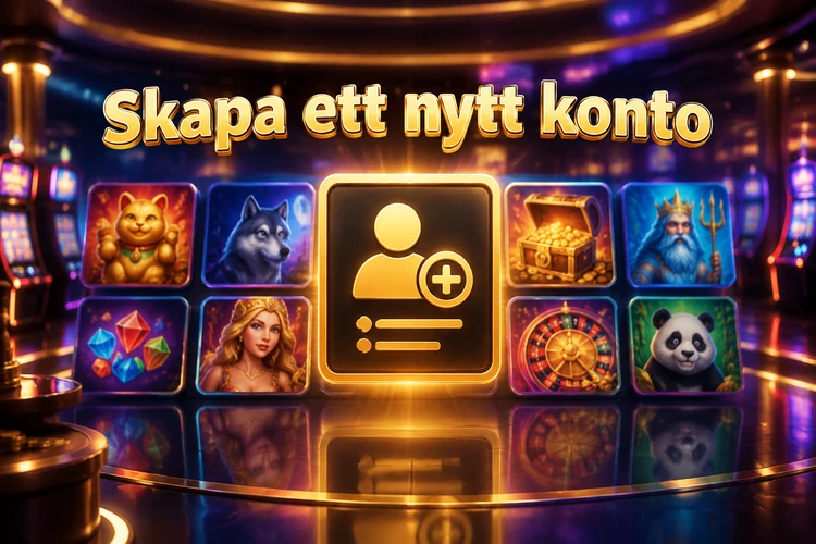 Skapa ett nytt konto