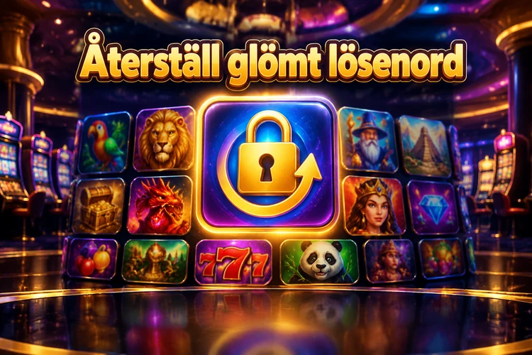 Återställ glömt lösenord